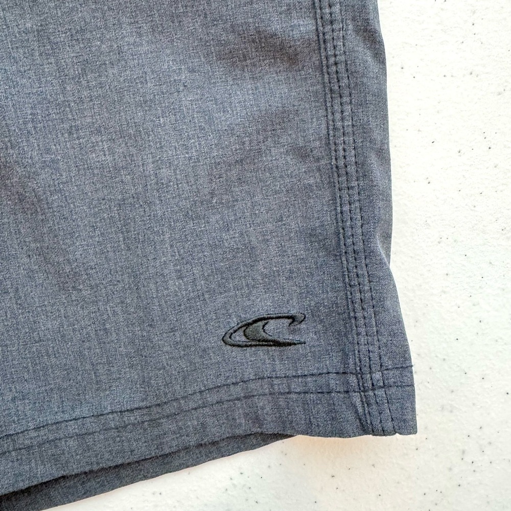 O'Neill Men's‎ Charcoal Reserve Heather Hybrid Board Shorts Size 30 - Picture 3 of 9